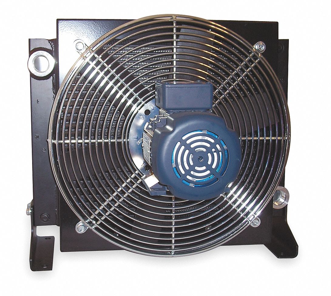 Oil Cooler, AC, 4-50 GPM, 115/230 V, 1/2 HP