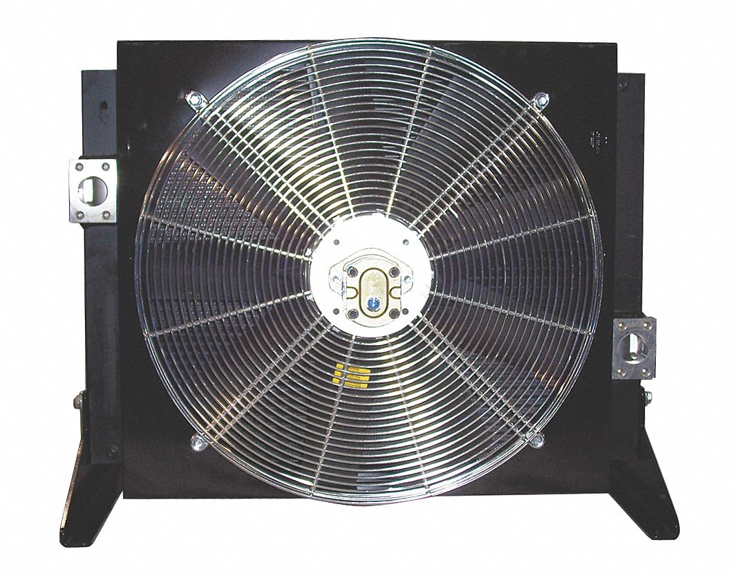 Oil Cooler, w/Hydraulic Motor, 20-200 GPM