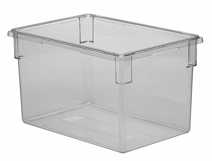 Food Box, Use Lid 4UKD2, H 15, PK 3
