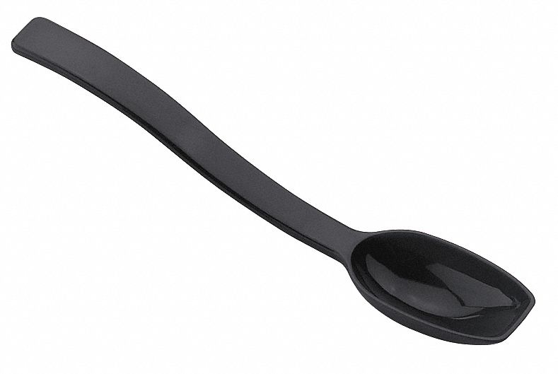 Salad Spoon, Black, PK 12