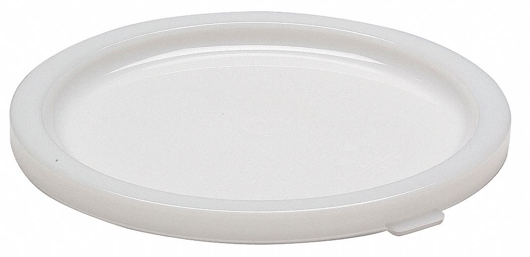 Lid, White, For Use With 4UKH3, PK 6