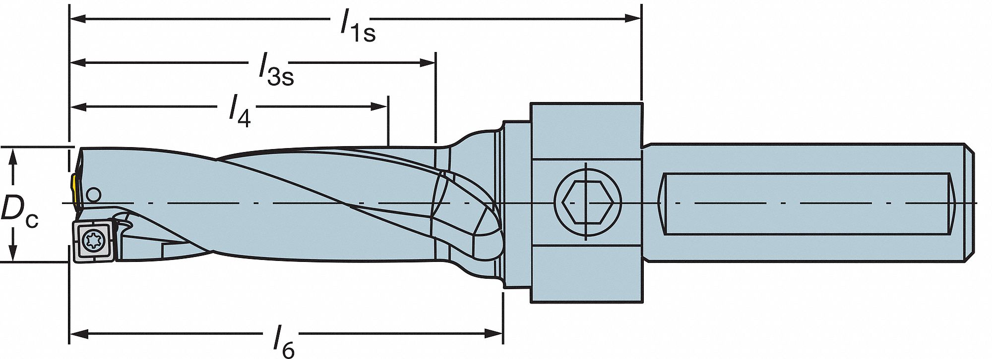 Drilling Tool, CoroDrill, A880-D0812P25-03