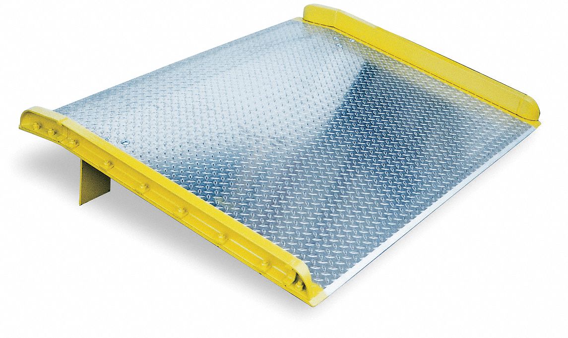 Dockboard, Alum, Cap 10000Lb, LxW 72x60In