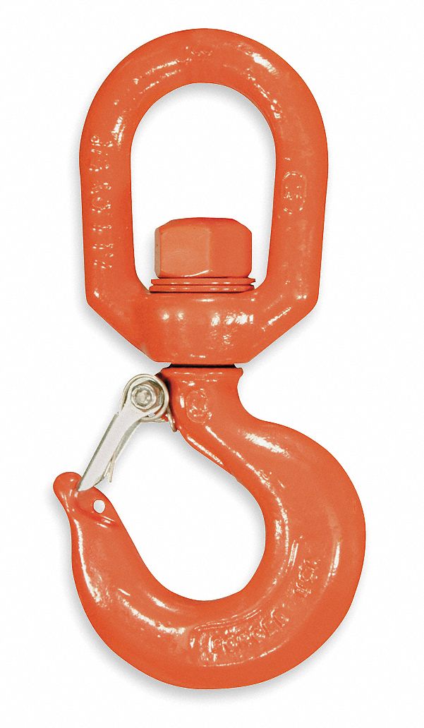 Hook, Swivel, Cap14000Lb, Dia 1 In
