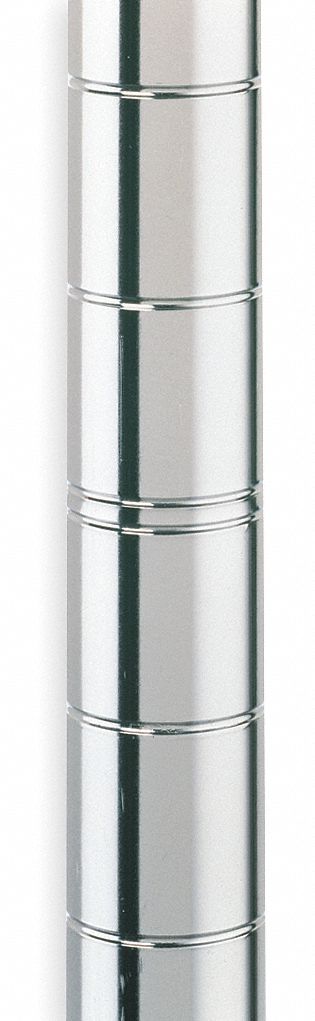 Shelf Post, 63 in. H, Steel, PK 4