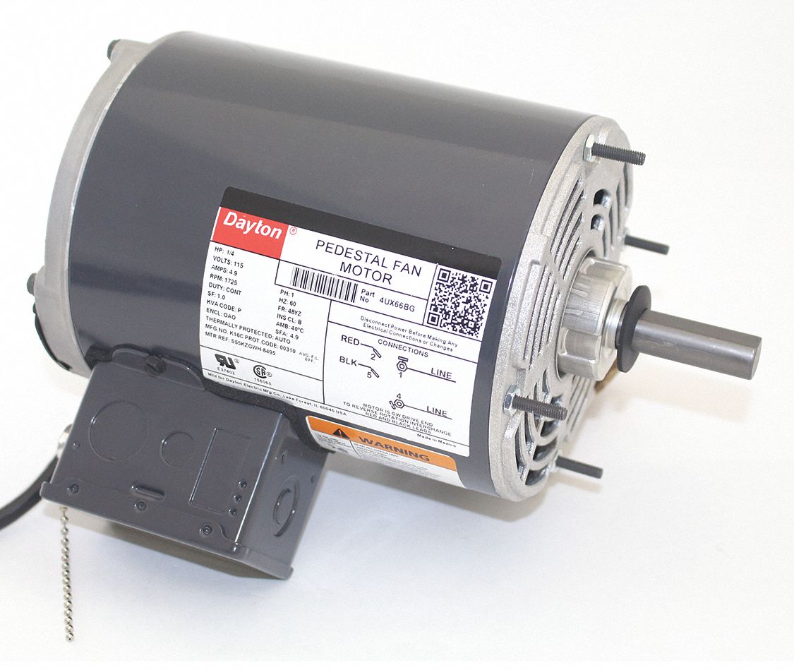 Motor, 1/4 HP, Yoke