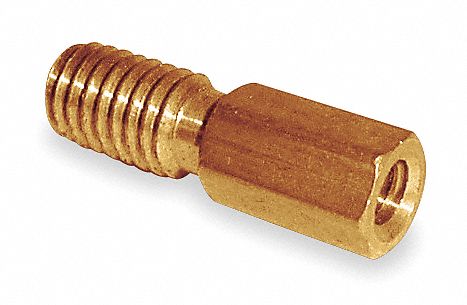 Adaptor, 3/8-16 x 1/4-20, Connection, Brass