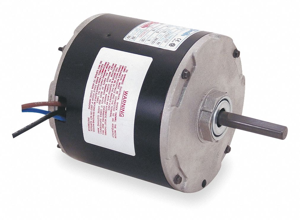 Mtr, PSC, 1/6 HP, 1500rpm, 208-230V, 48Y, TENV