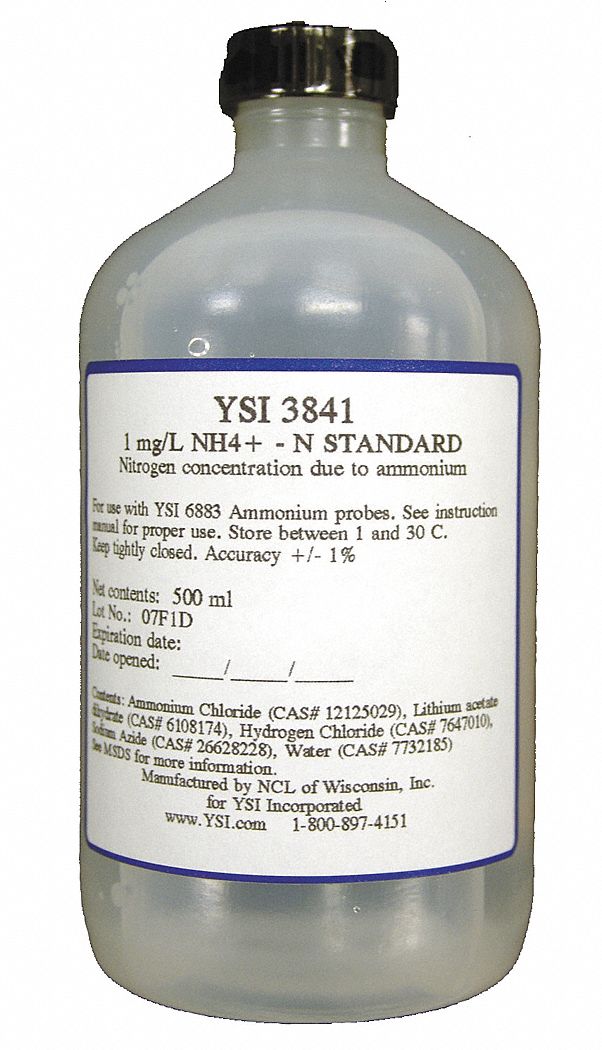 Cal Solution, Ammonium, 100 mg/L, 500 mL