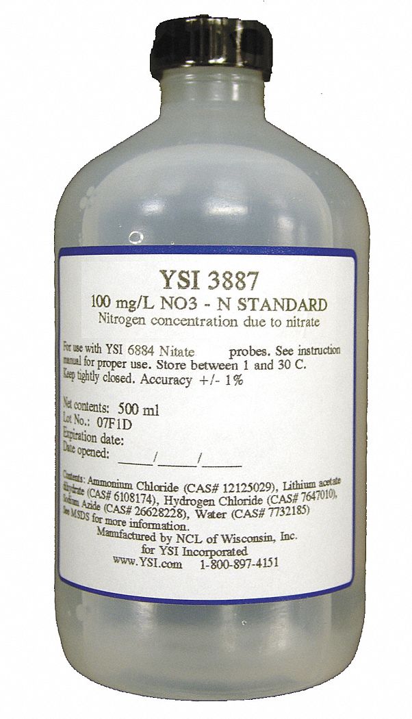 Cal Solution, Nitrate, 10 mg/L, 500 mL
