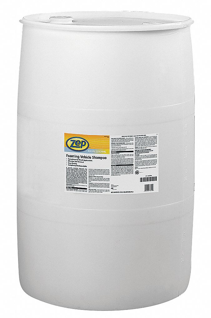 Foaming Vehicle Shampoo, 55 Gal