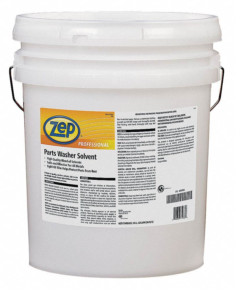 Parts Wash Cleaning Solv, Petroleum, 5 Gal