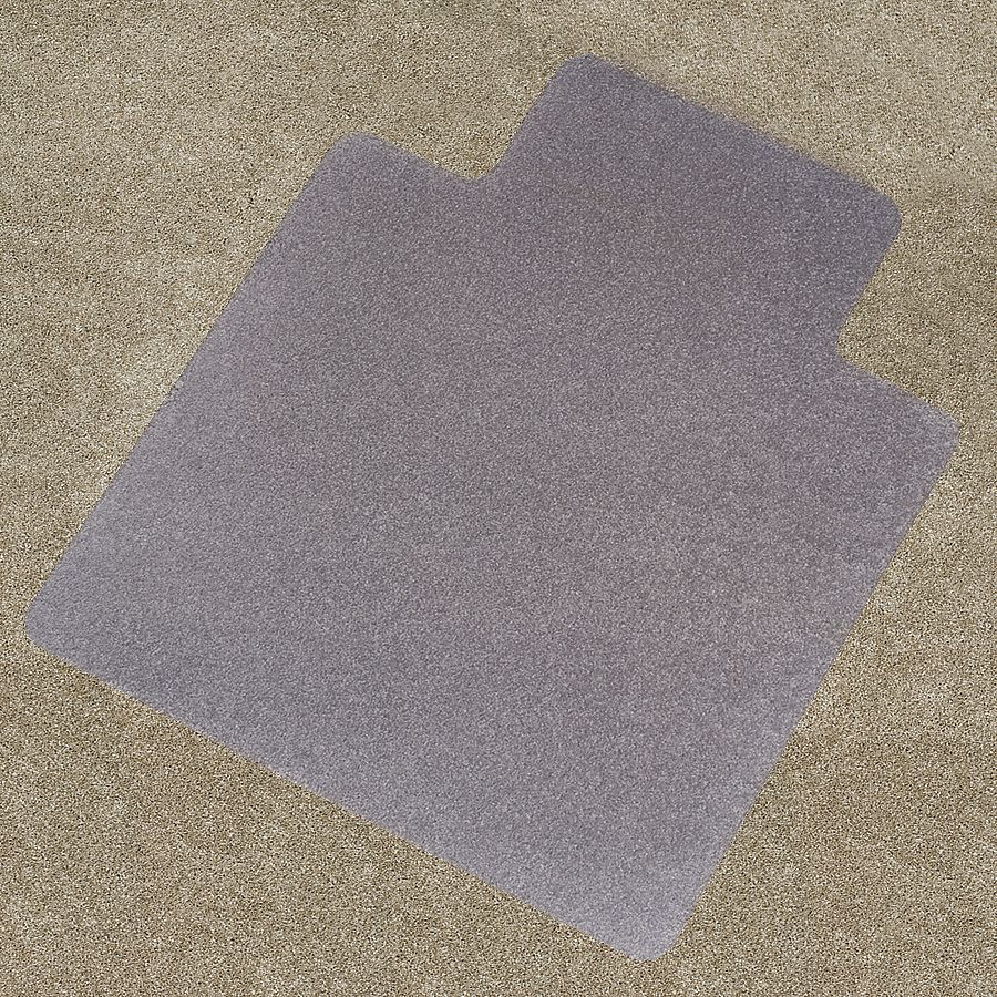 Chair Mat, Lip, Carpet, 45 x 53 In.