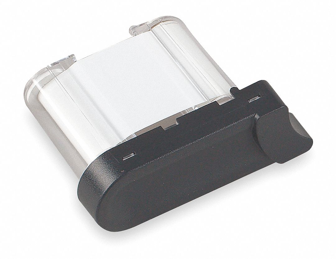 Ribbon Cartridge, White, 2 In. W, 75 ft. L