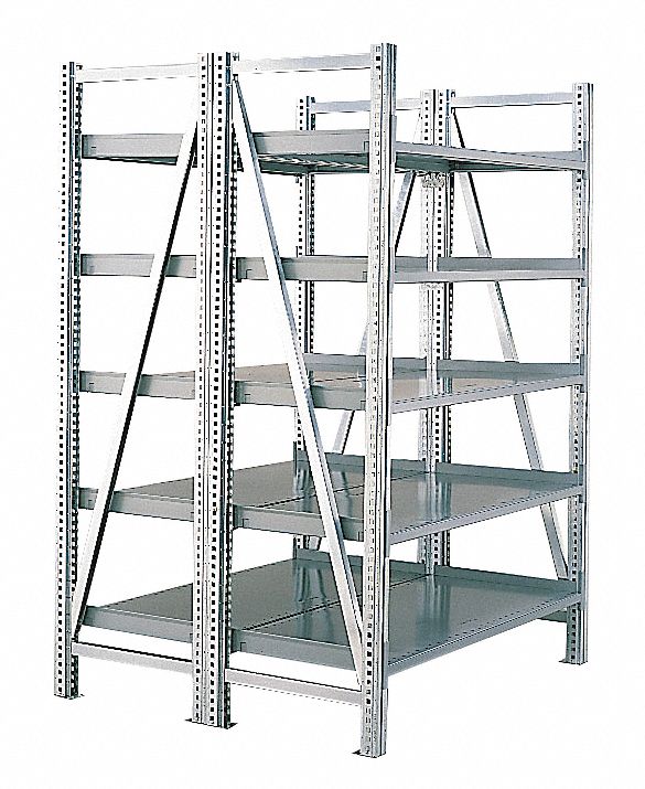 Boltless Shelving Starter, 48x48, 5 Shelf