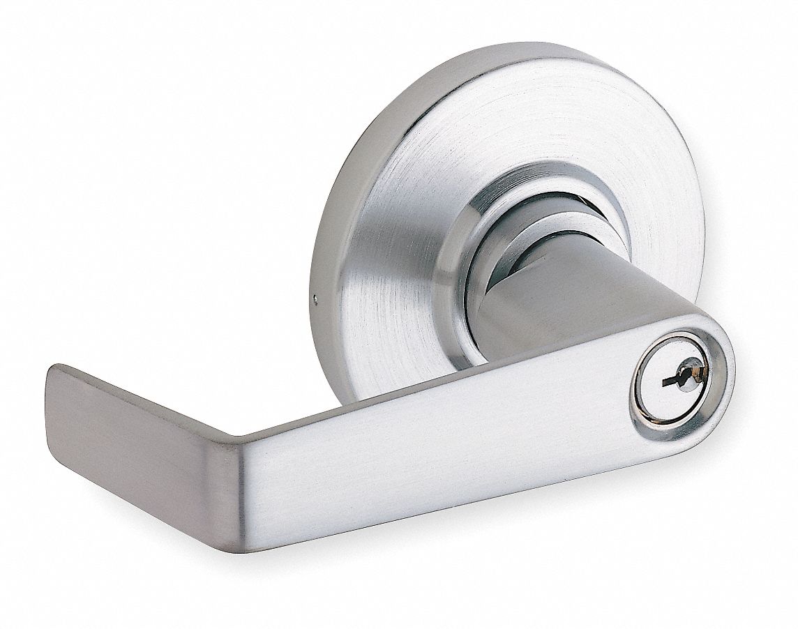 Lockset, Lever, Chrome