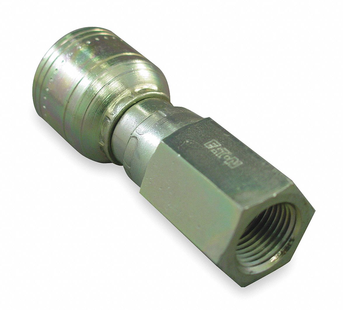 Fitting, Straight, 3/8 Hose, 3/8-18 In NPT