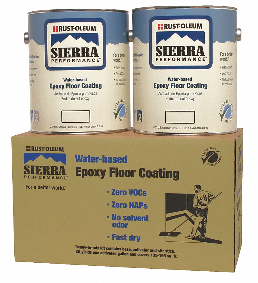 S40 Epoxy Floor Coating Kit, Classic Gray