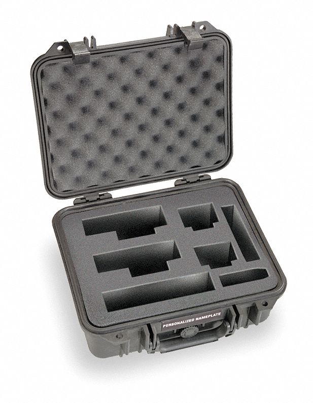 Protective Case, Black, 19.78x15.77x7.41In