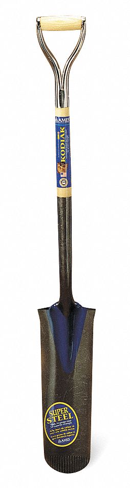 Drain Spade, 30 In Handle, 5-1/2 In Blade