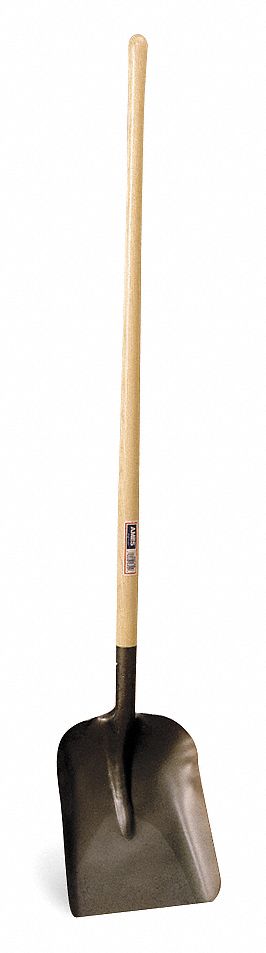 Square Point Street Shovel, 48 In. Handle