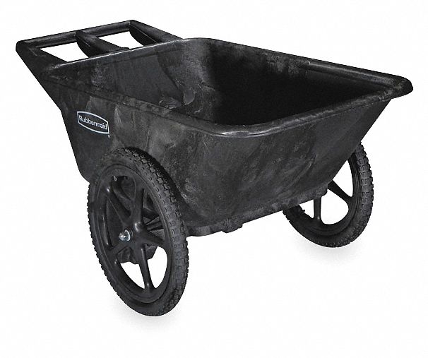 Big Wheel Cart, HD, 1/4 cu. yd., 300 lb.