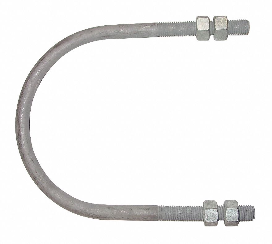 U-Bolt, Mounting, 2.44id