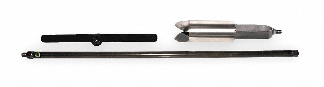 Soil Auger Field Kit, Dia 3 1/4 In, 4 Ft