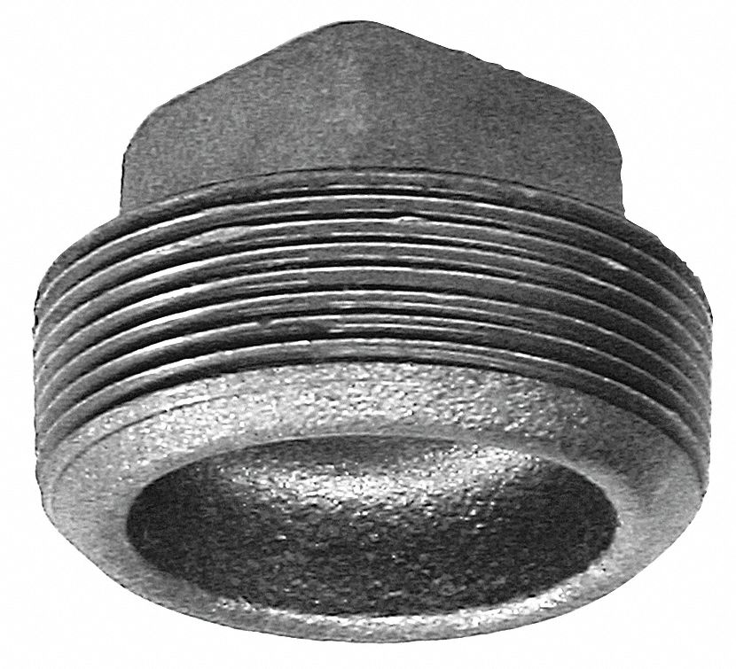 Square Head Plug, Cored, 2 1/2 In