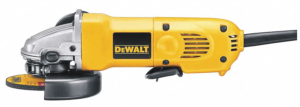 Right Angle Grinder, 4 1/2 In, 120 V, 9 A