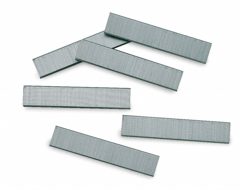Staple, 7/32 In Crown, 1 L, Pk 5000
