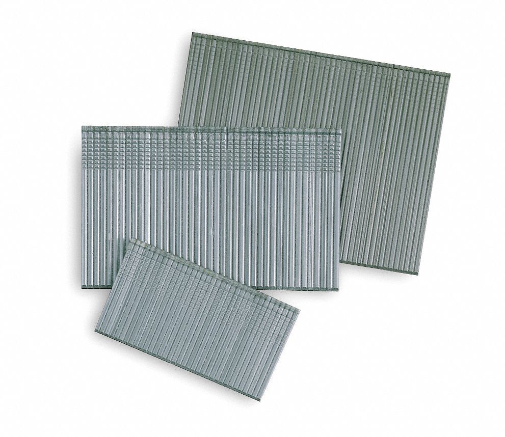 Finish Nail, 16 Ga, 2 1/2 In L, Pk 2500