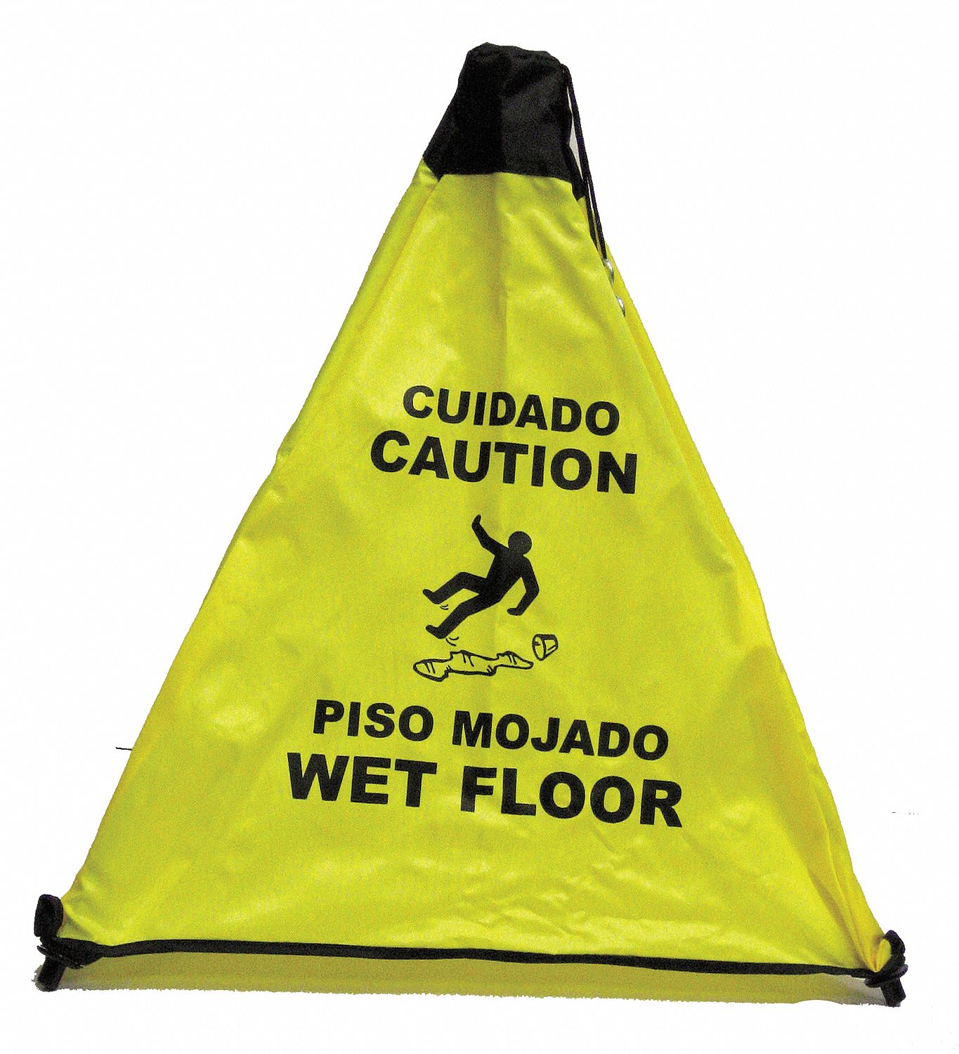 18  Bilingual Floor Cone with Strap