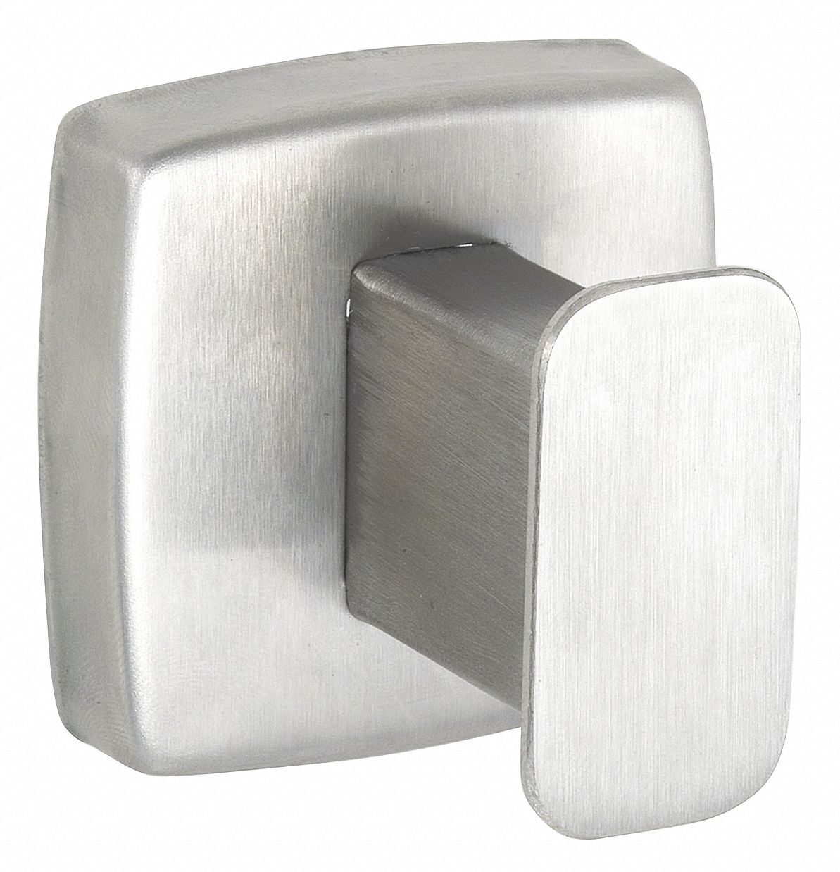 Single Hook, 304SS, Satin Finish