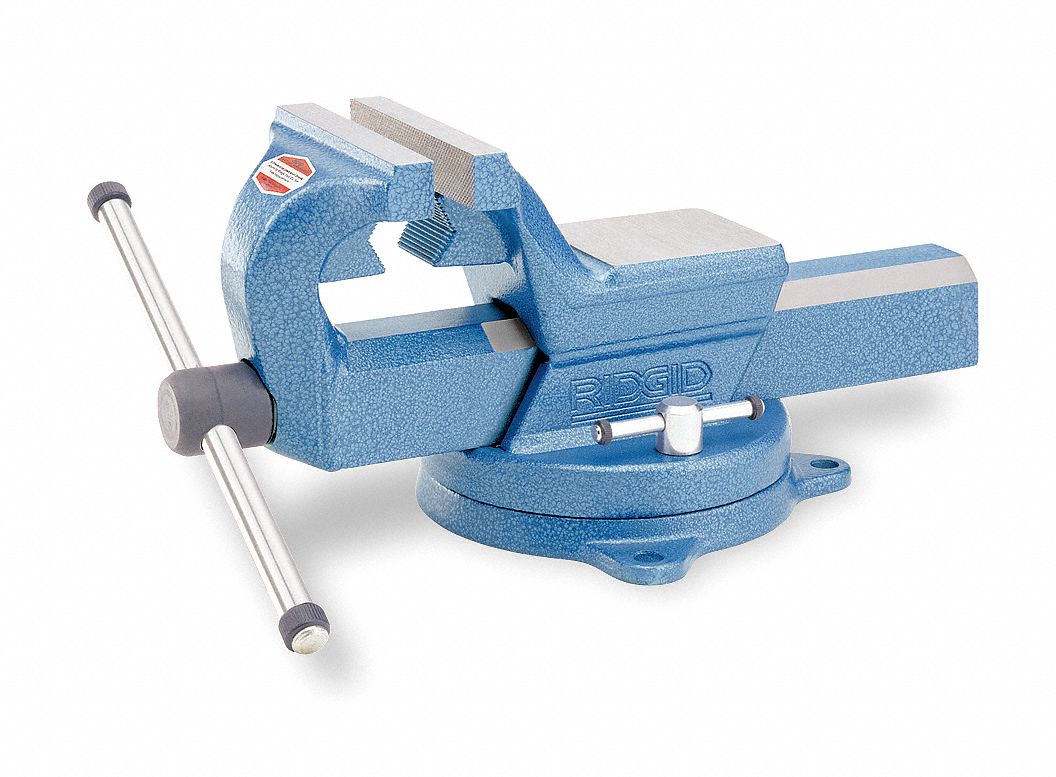 Vise, Pipe/Machinist, 6 In, Swivel