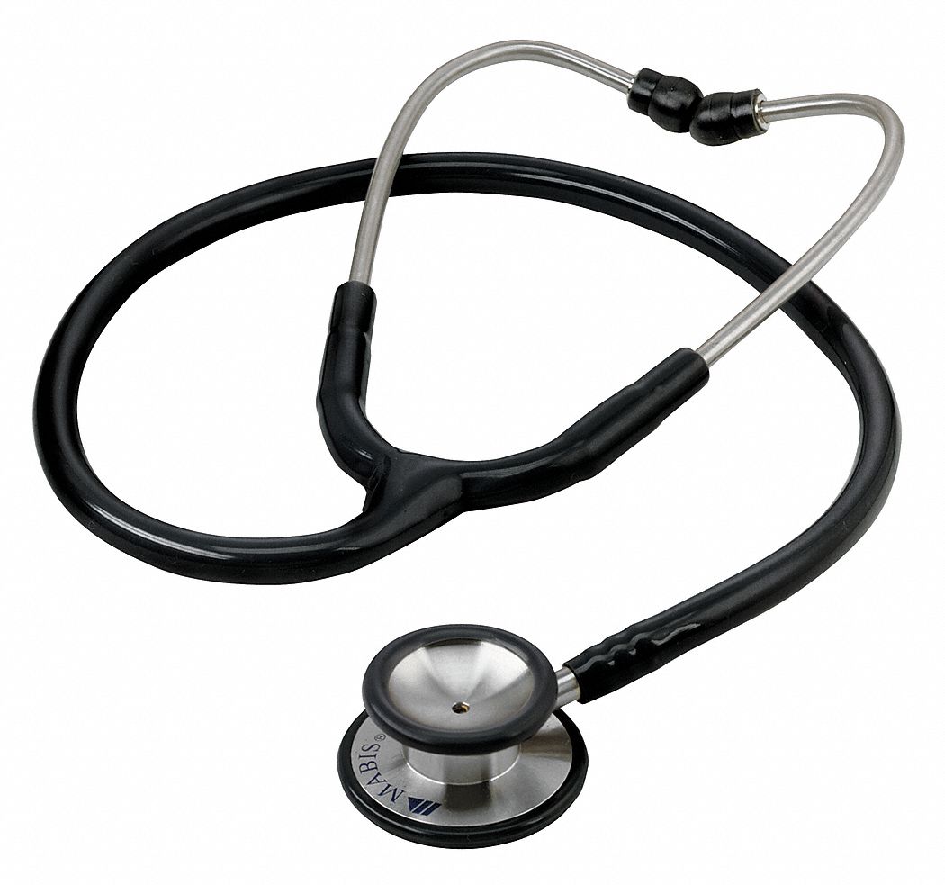 Signature SS Stethoscope, Adult , BlacK