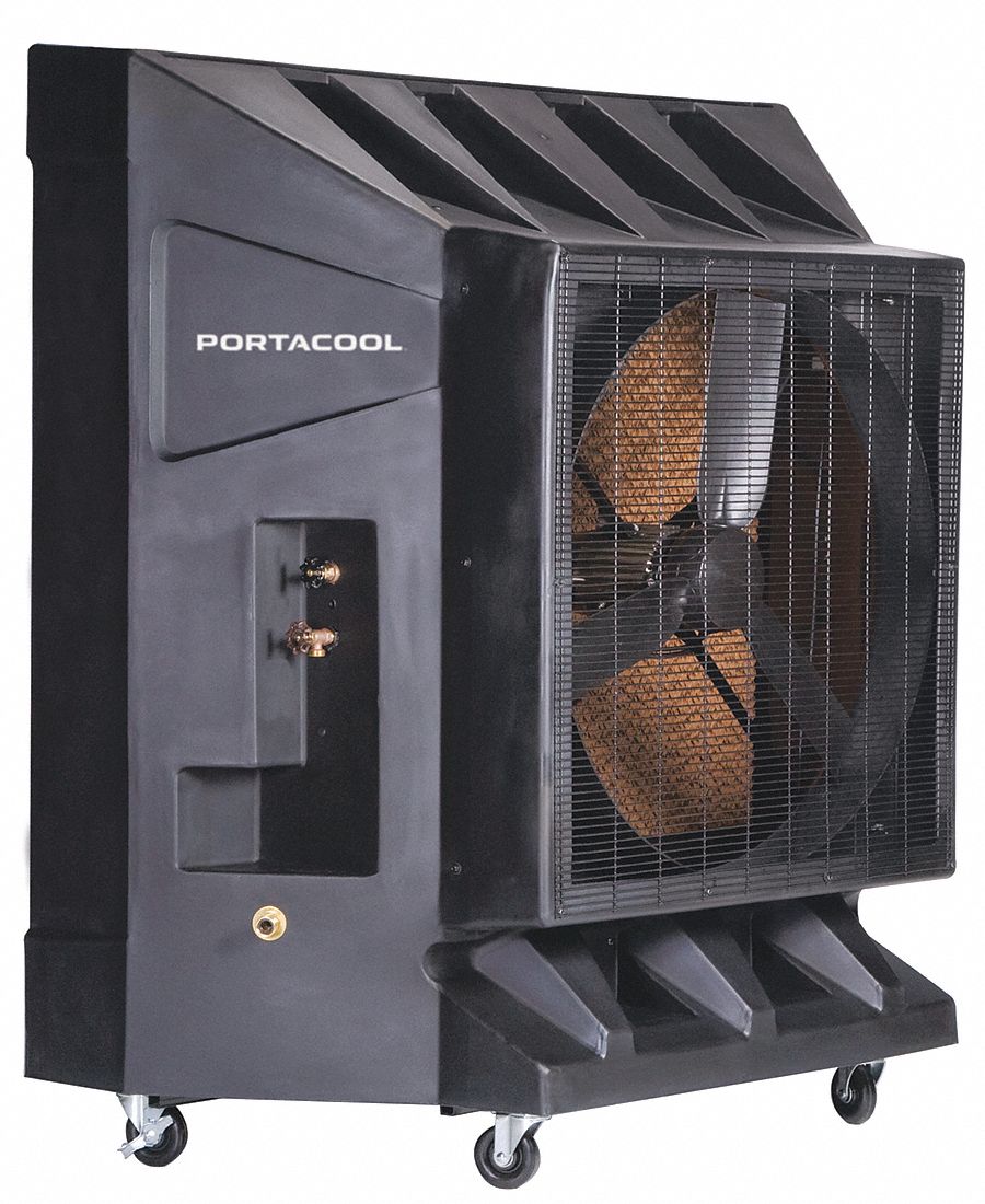 Portable Evaporative Cooler, 9600 cfm