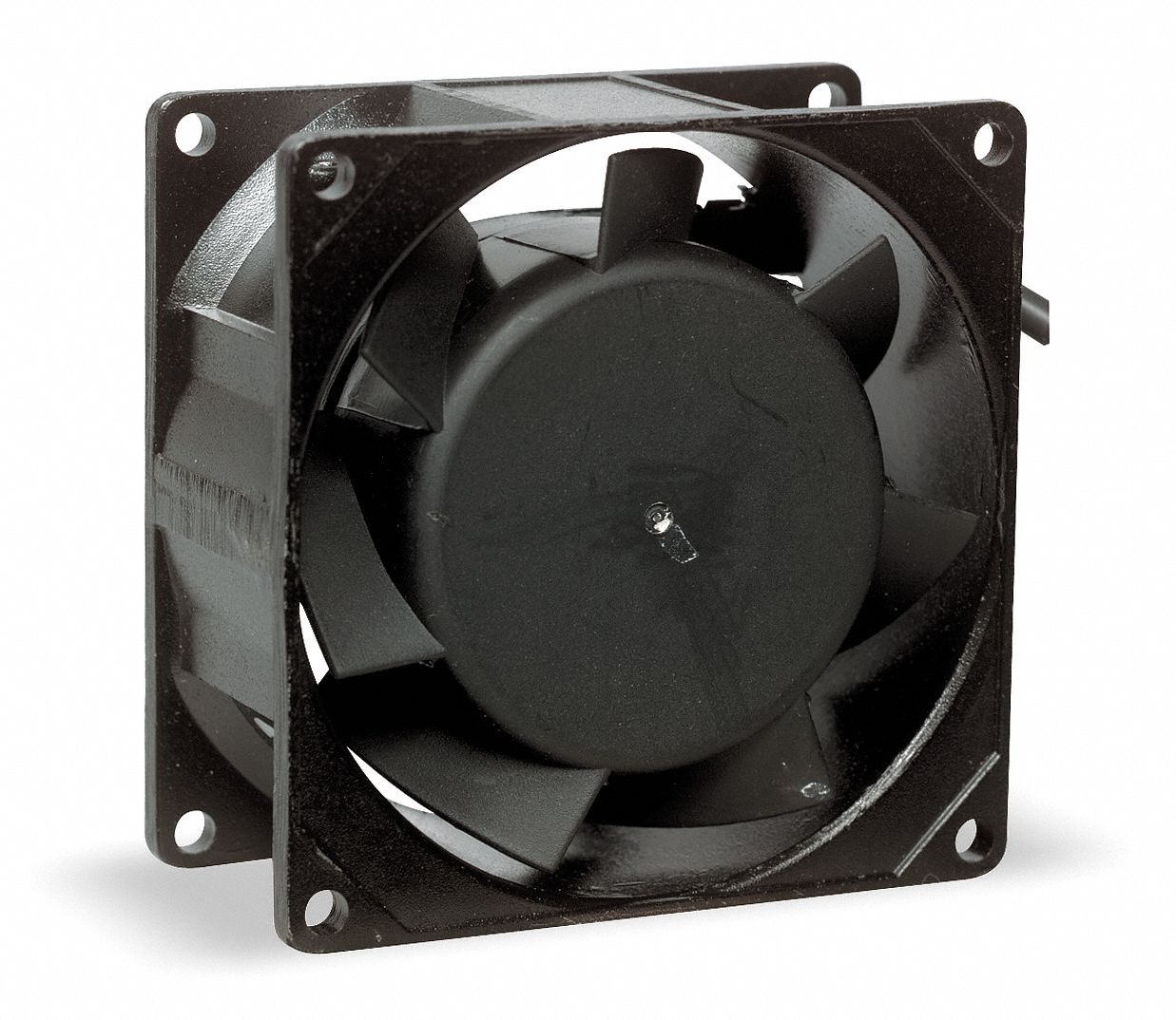 Axial Fan, 24VDC, 3-1/8In H, 3-1/8In W
