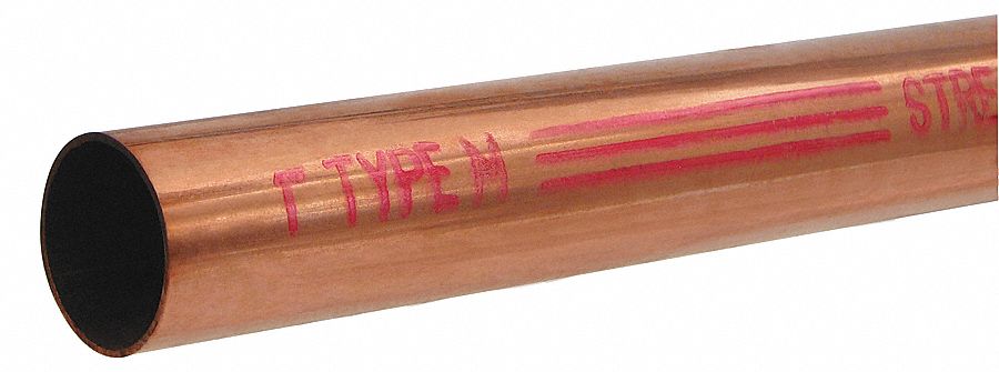 Type M, Hard length, Water, 1 1/2 X 2ft.