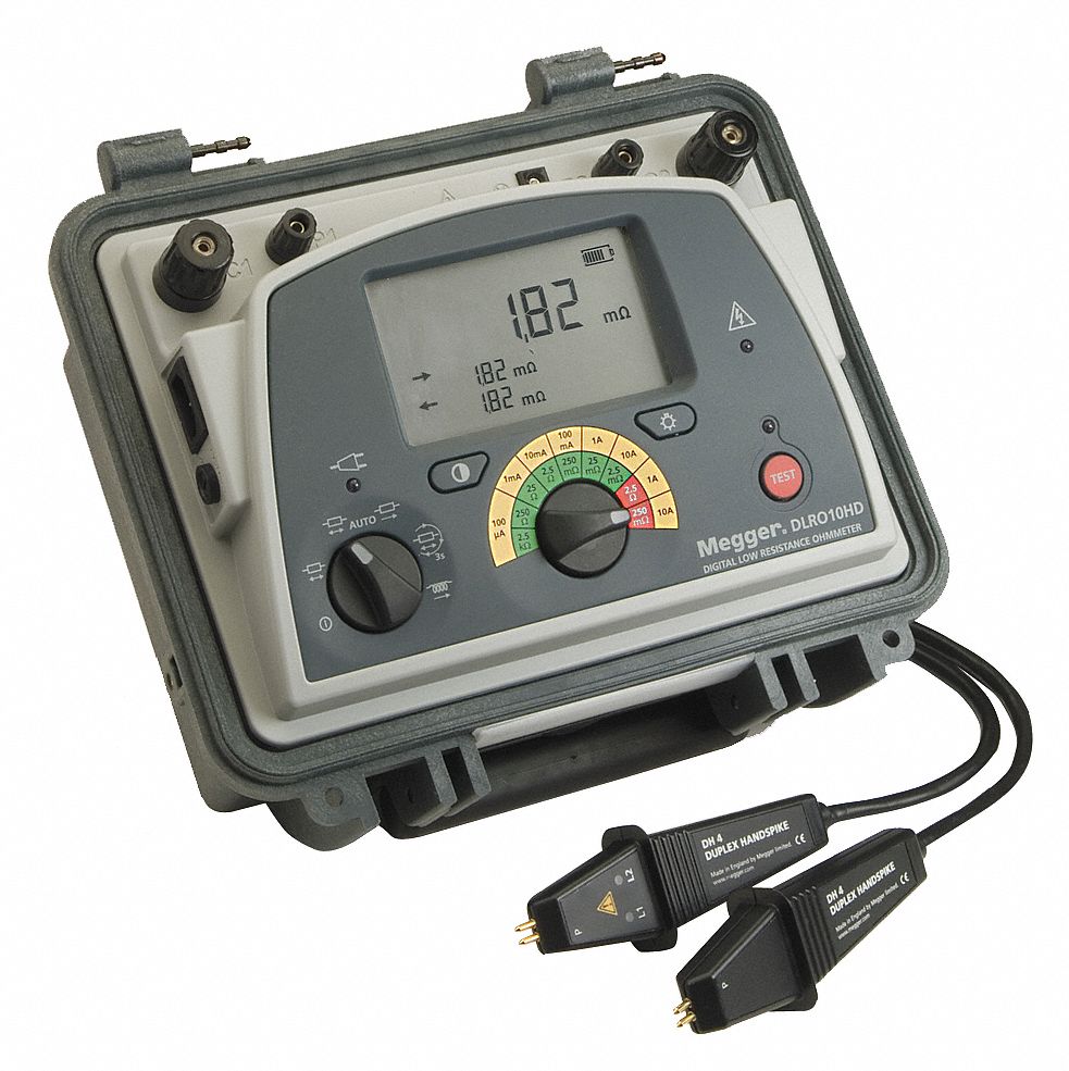 Micro Ohm Meter, 0-2500 Ohms