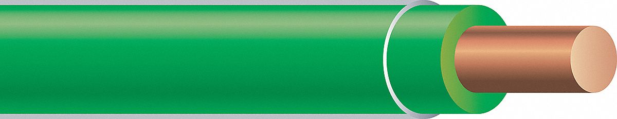 Wire, 10AWG, THHN, Solid, 30A