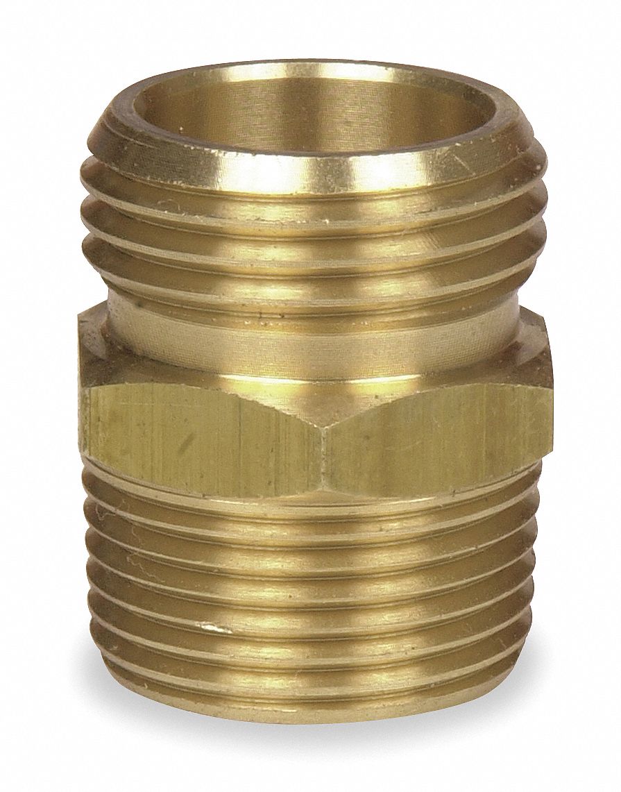 Hose To Pipe Adapter, Double Male