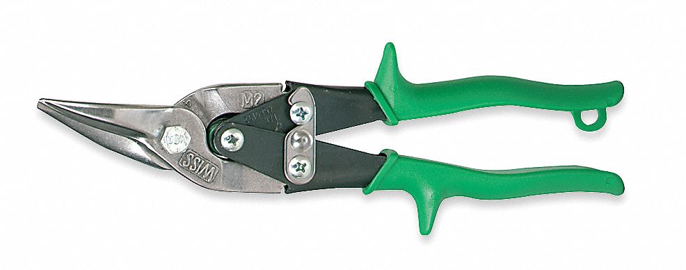 Aviation Snip, 9 3/4 In, Right