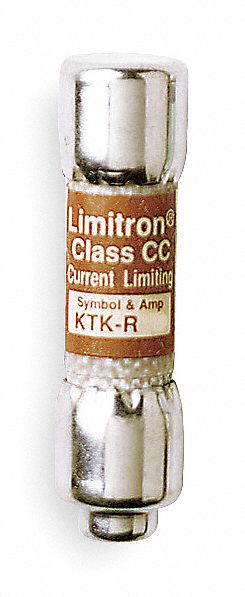 Fuse, KTK-R, 20A, 600V, 13/32 Dia, D/W Holder