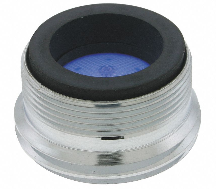 Adapter, Faucet, 15/16 x 55/64-27 In, Brass