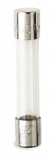 Fuse, Glass, 3 A, Pk5