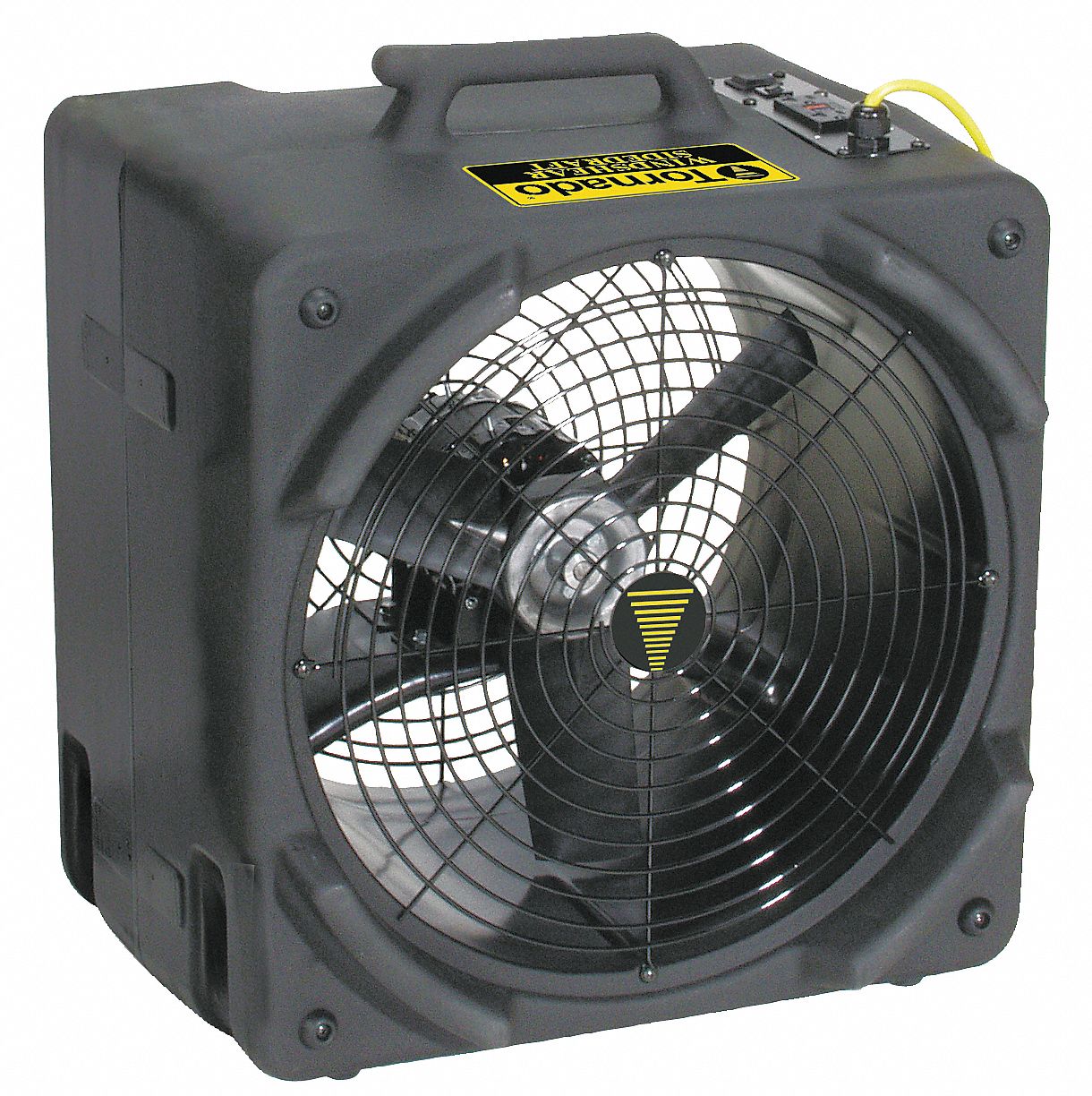 Portable Down Draft Blower, Black, 115 V