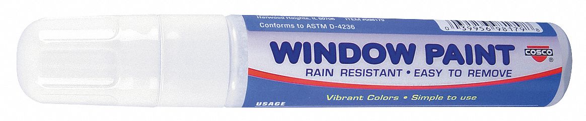 Paint Marker, Broad, White
