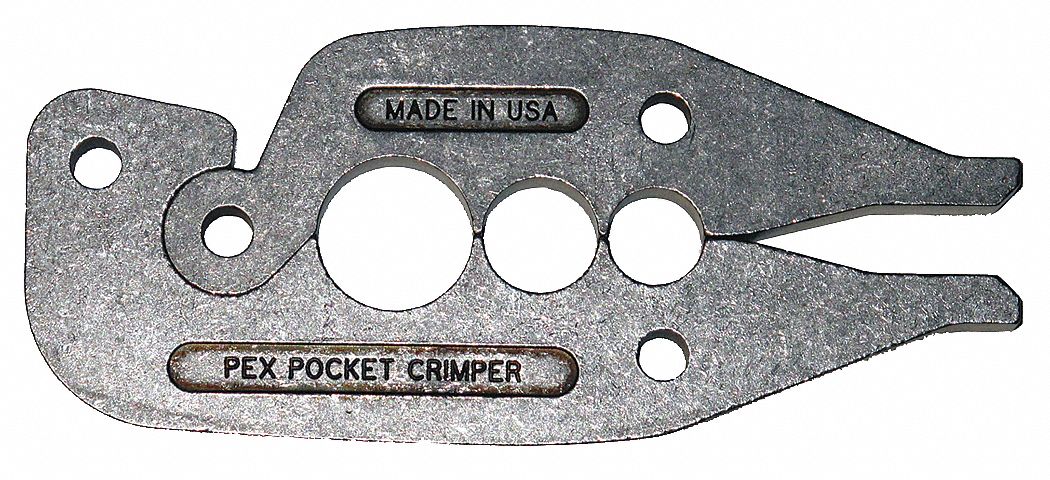 Pex Crimp Tool, Manual, 3/8, 1/2, and 3/4In