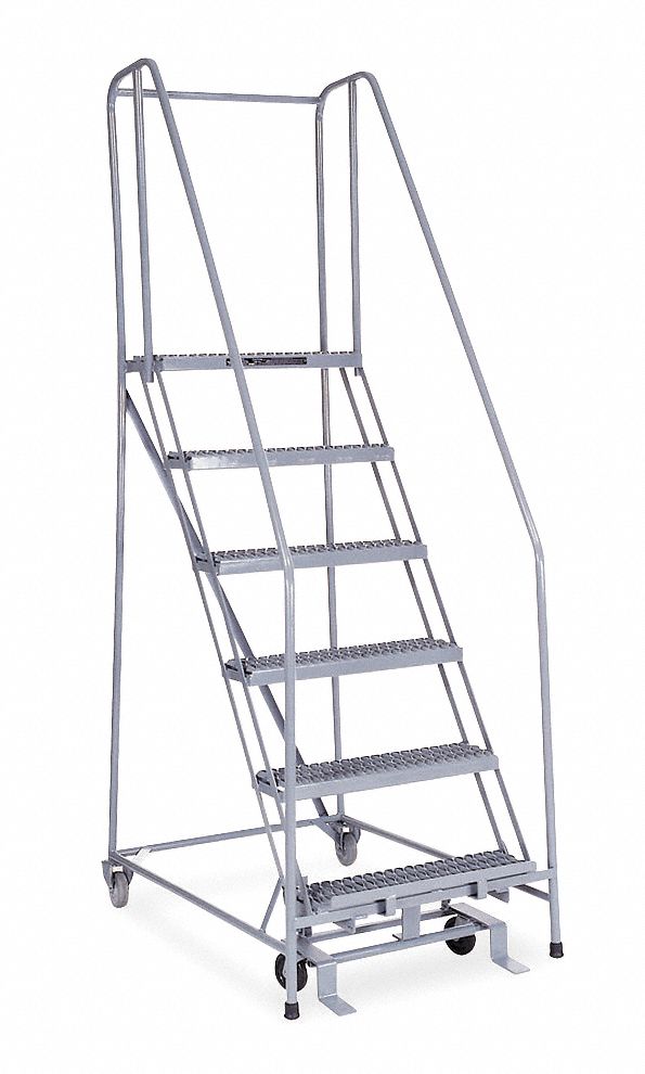 Rolling Ldr, Welded, Hndrl, Platfm 60In H